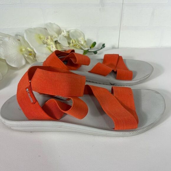 Columbia womens barraca Strappy sandals size 11 orange summer spring - Picture 2 of 12